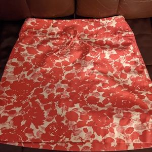 JCrew pink mini skirt size 6